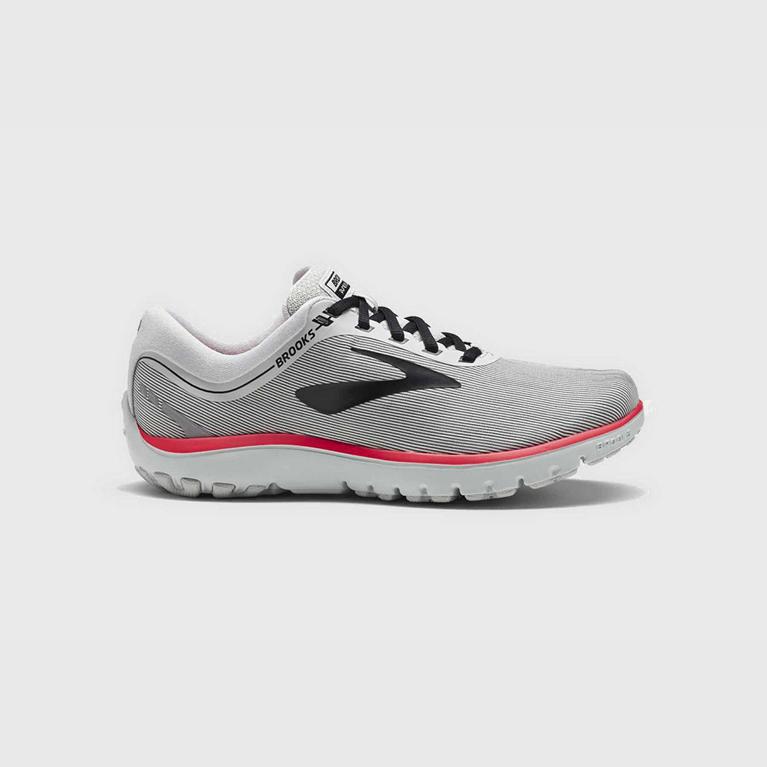 Brooks Pureflow 7 Israel - Women's Road Running Shoes - White (04573-HEZD)